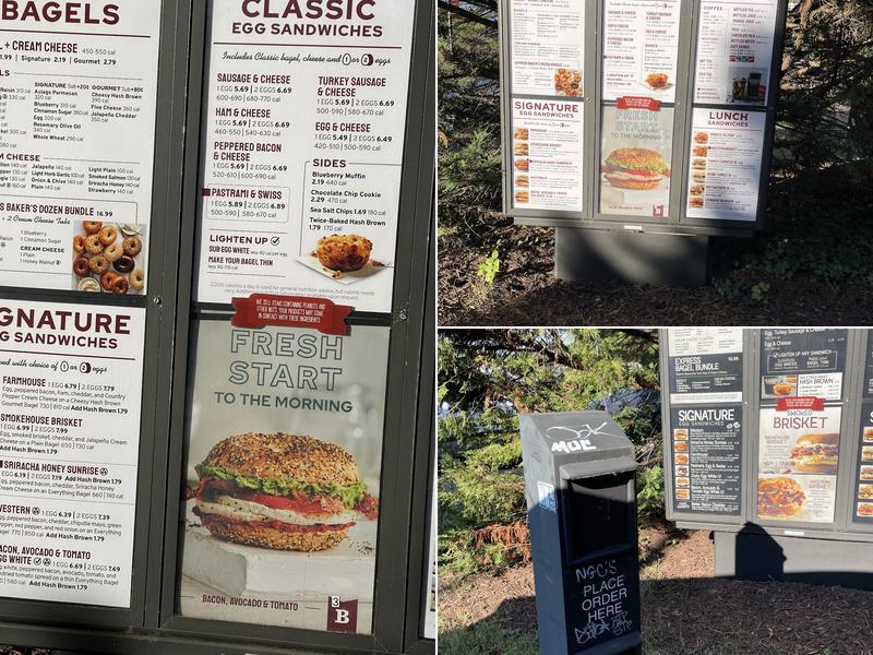 Bruegger's Bagels Menu