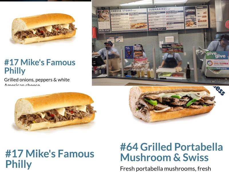 Jersey Mike's Subs Menu