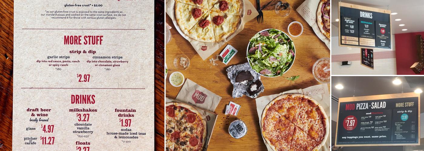 MOD Pizza Menu