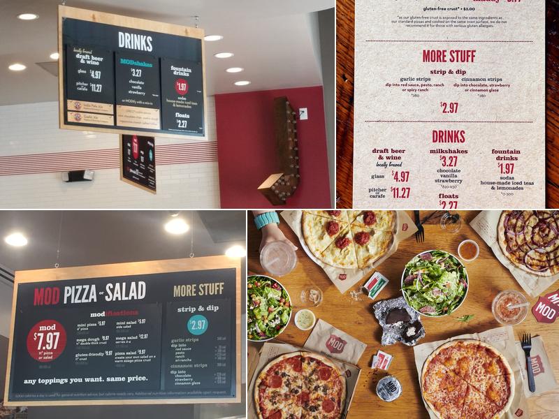 MOD Pizza Menu