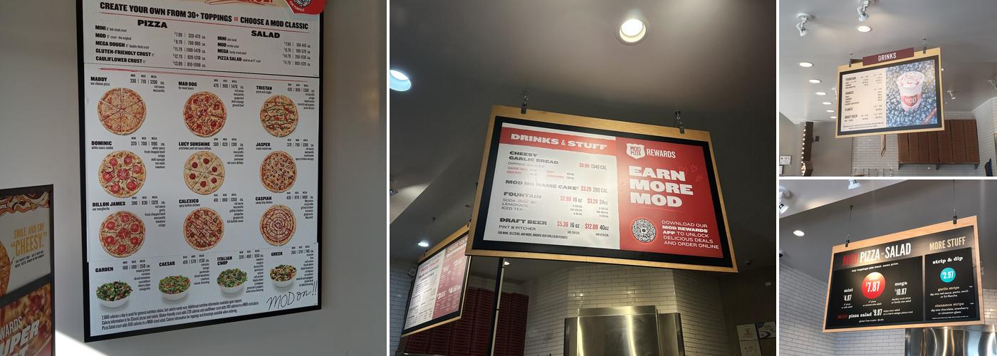 MOD Pizza Menu