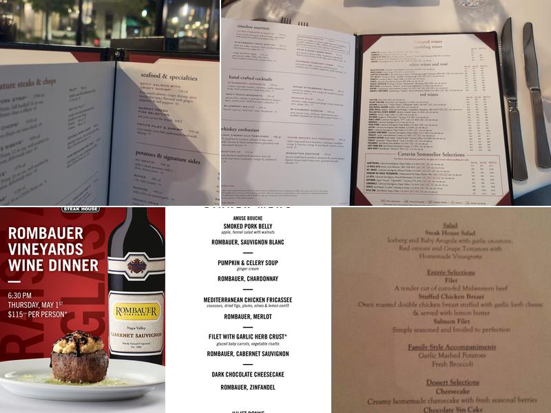 Ruth's Chris Steak House Menu