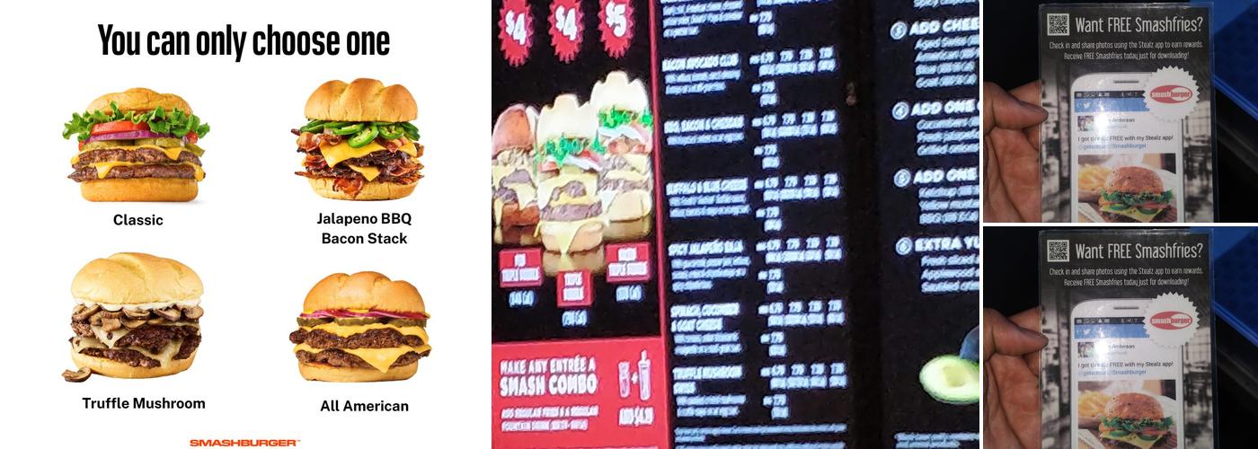 Smashburger Menu