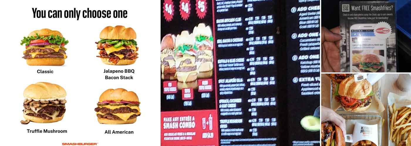 Smashburger Menu