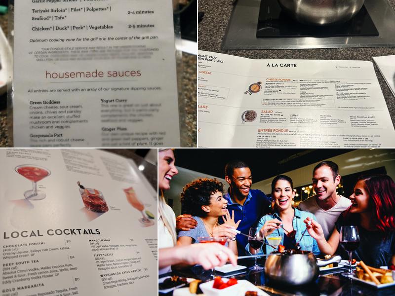 The Melting Pot Menu