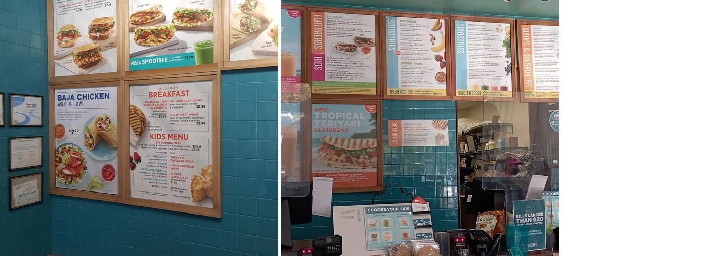 Tropical Smoothie Cafe Menu