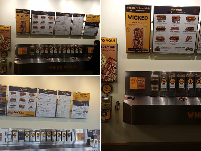 Which Wich Hope Valley Commons Menu