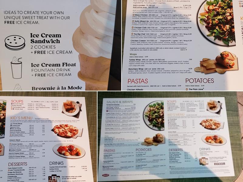 Jason's Deli Menu