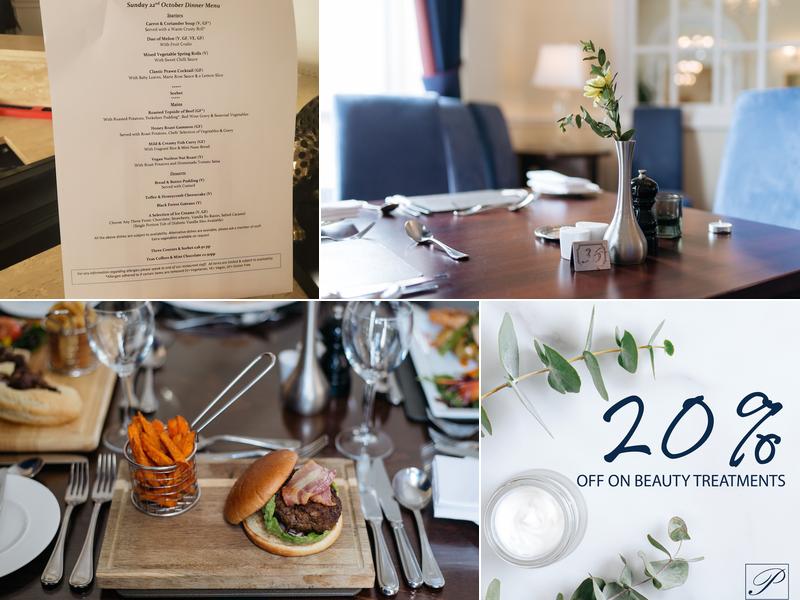 The Palace Hotel Menu