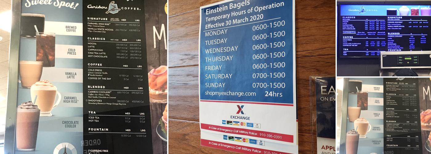 Einstein Bros. Bagels Menu