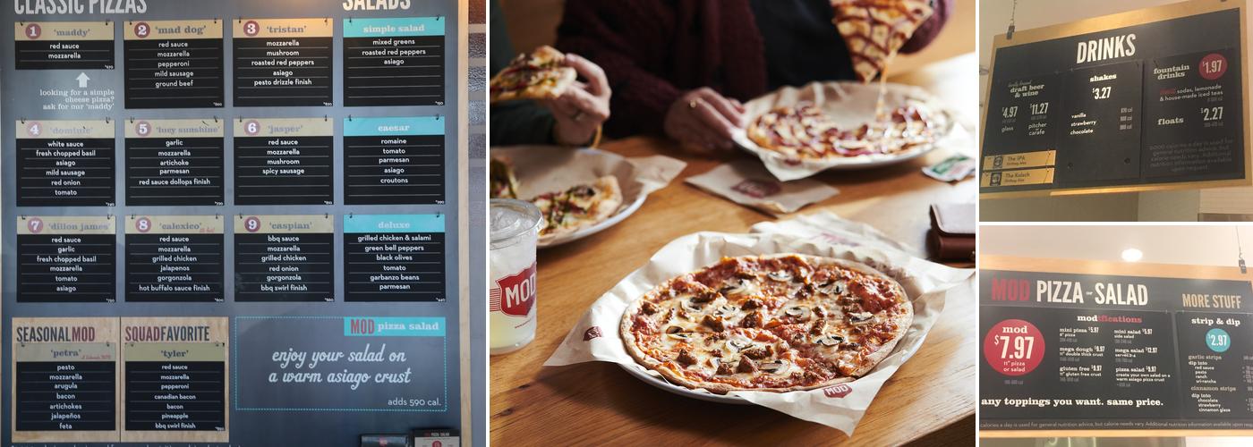 MOD Pizza Menu