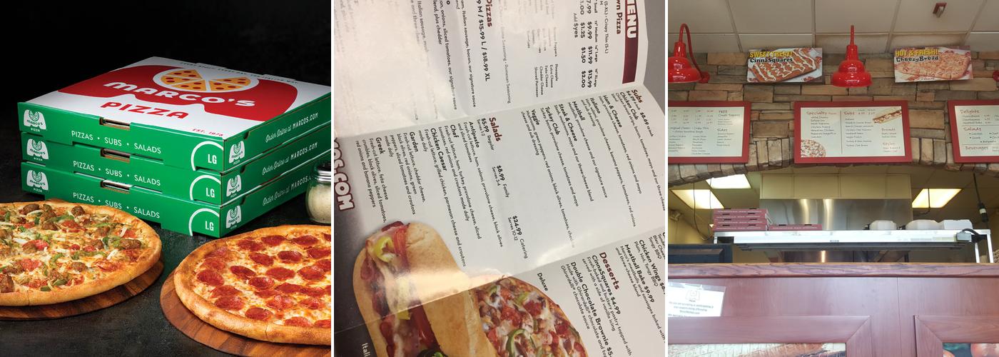 Marco's Pizza Menu