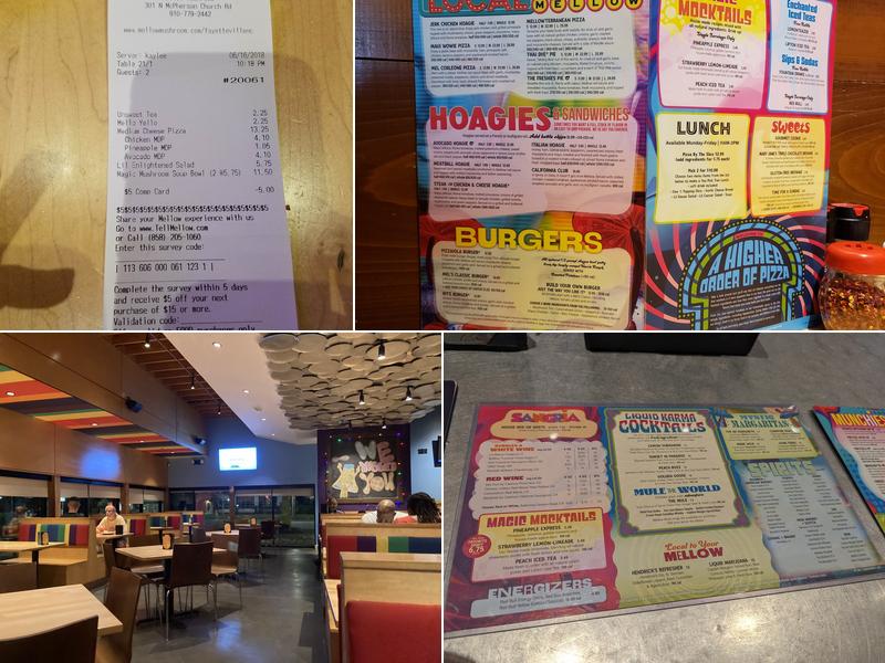 Mellow Mushroom Fayetteville Menu