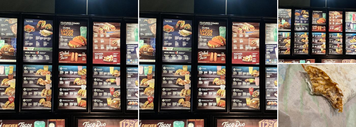 Taco Bell Menu