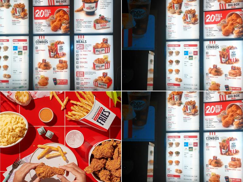 KFC Menu