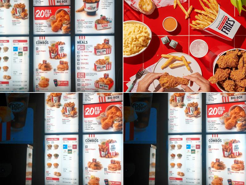 KFC Menu