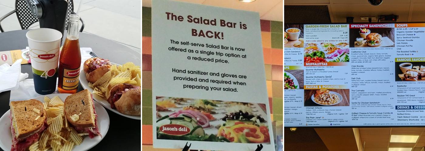 Jason's Deli Menu
