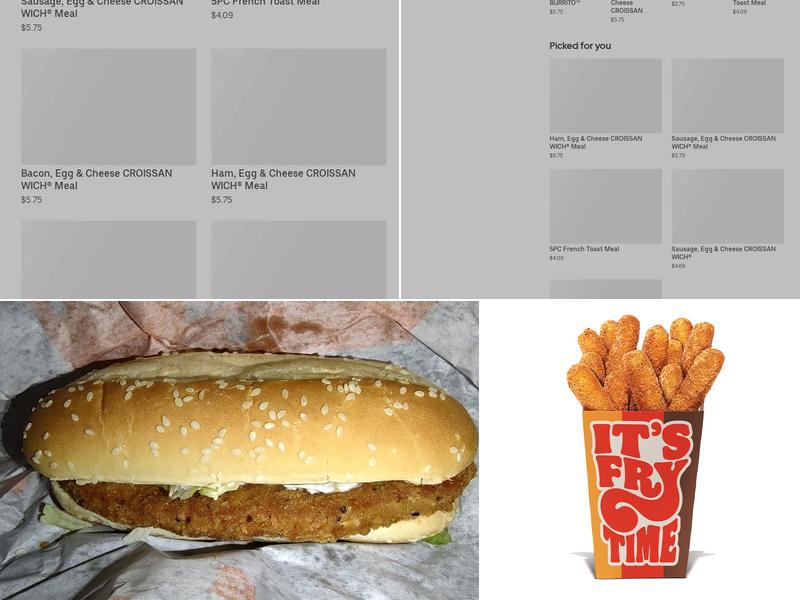 Burger King Menu