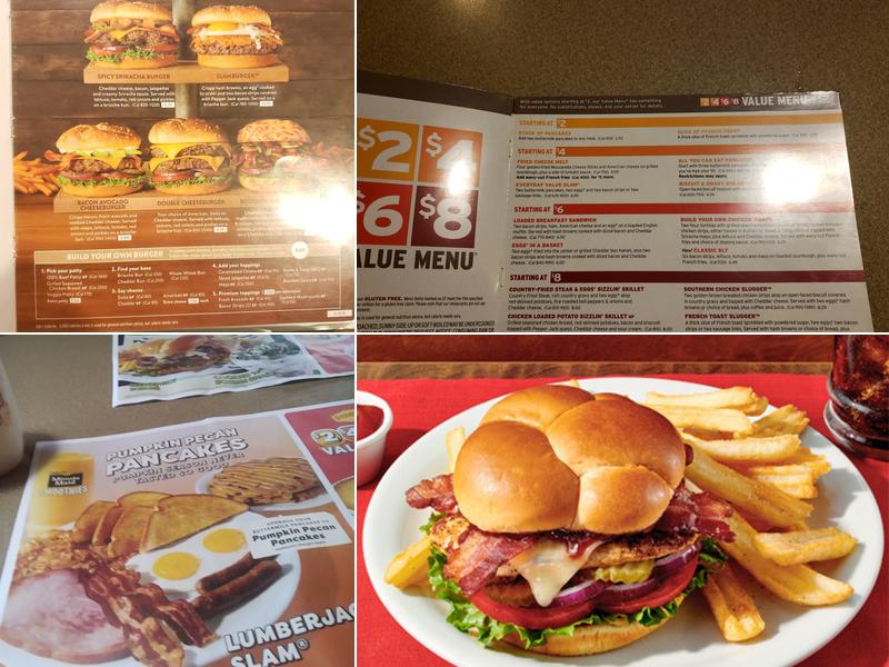 Denny's Menu