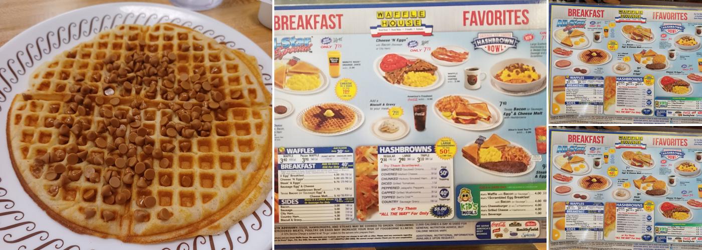 Waffle House Menu