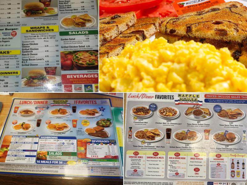 Waffle House Menu