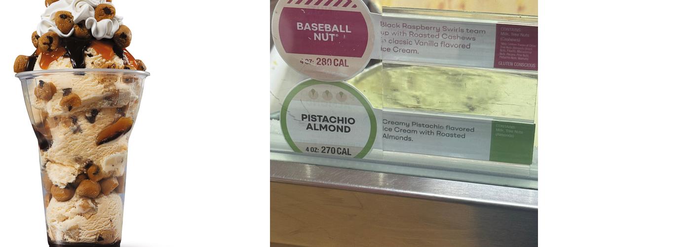 Baskin-Robbins Menu