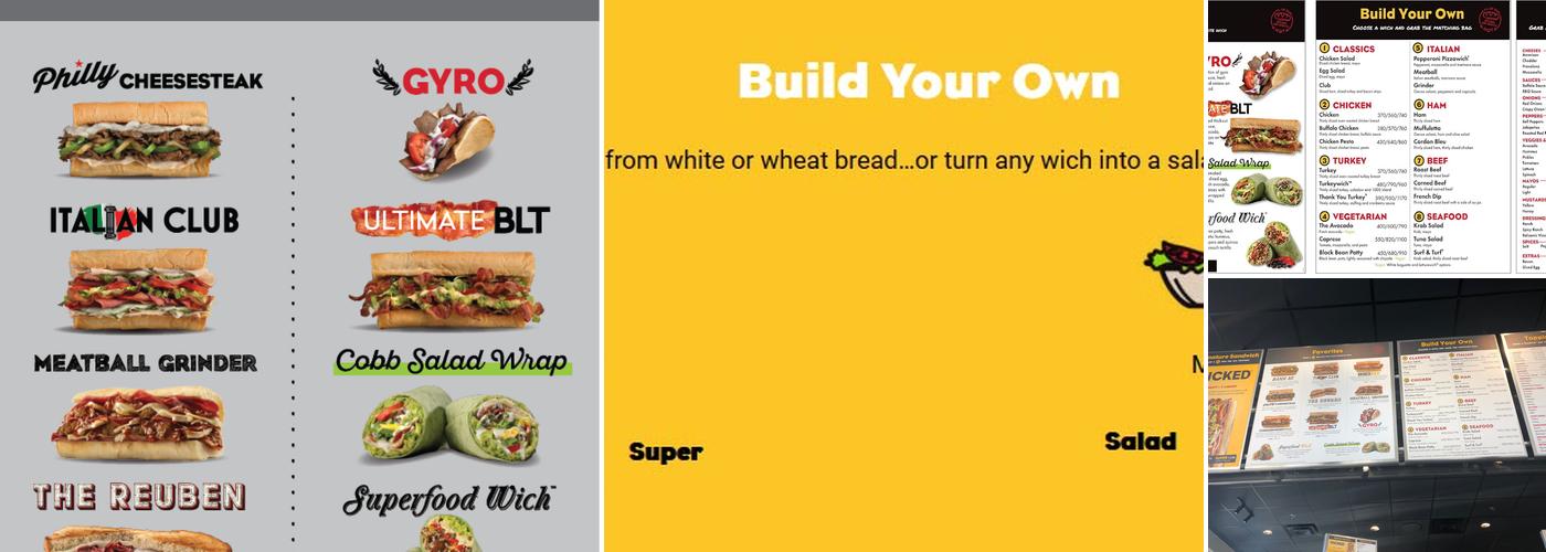 Which Wich Biltmore Park Menu