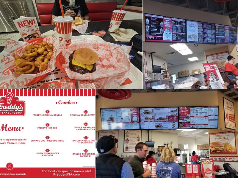 Freddy's Frozen Custard & Steakburgers Menu