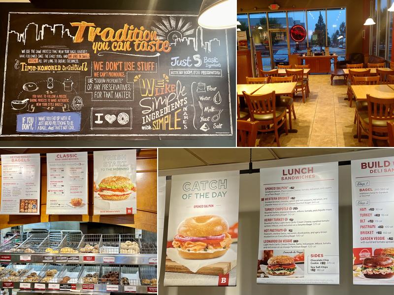 Bruegger's Bagels Menu