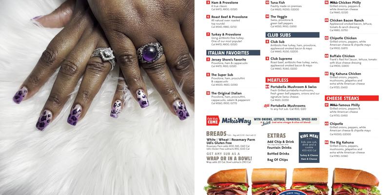 Jersey Mike's Subs Menu