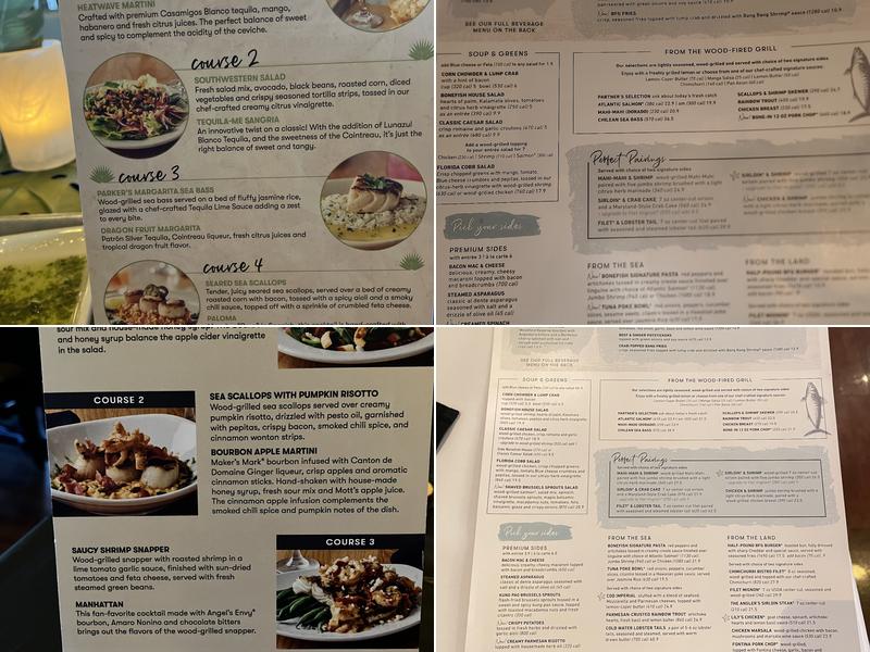 Bonefish Grill Menu