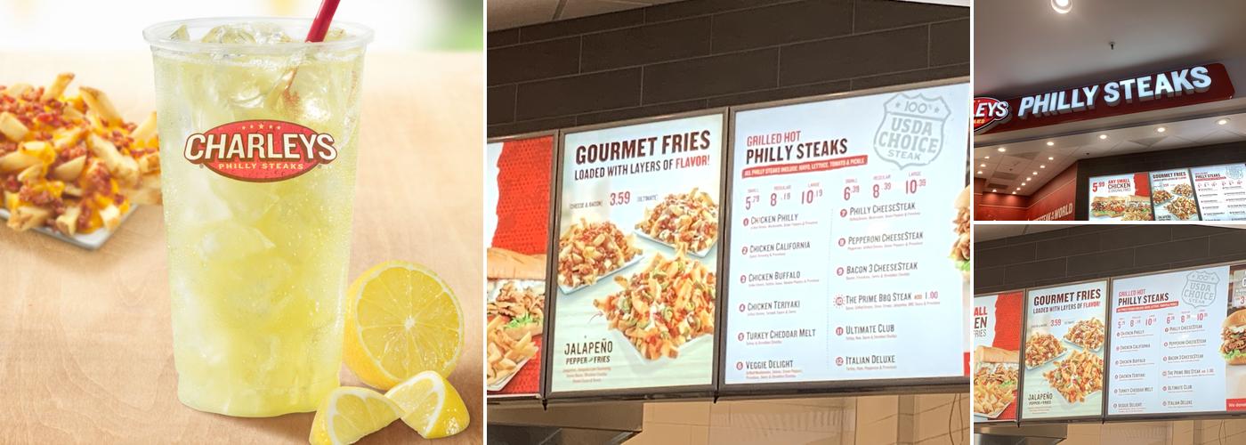 Charleys Cheesesteaks Menu