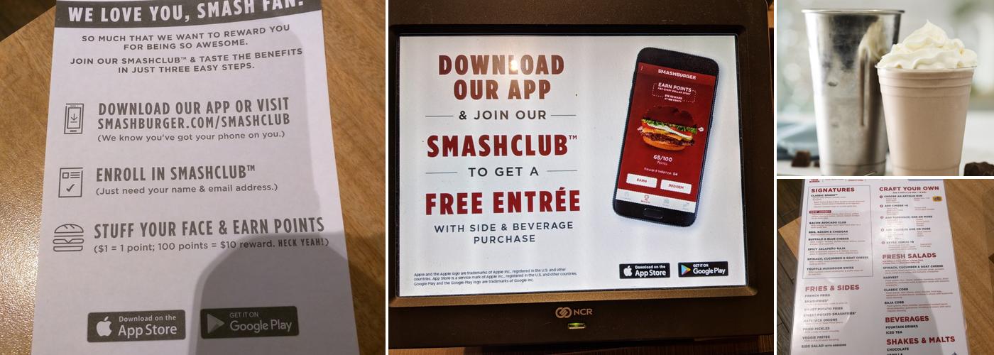 Smashburger Menu