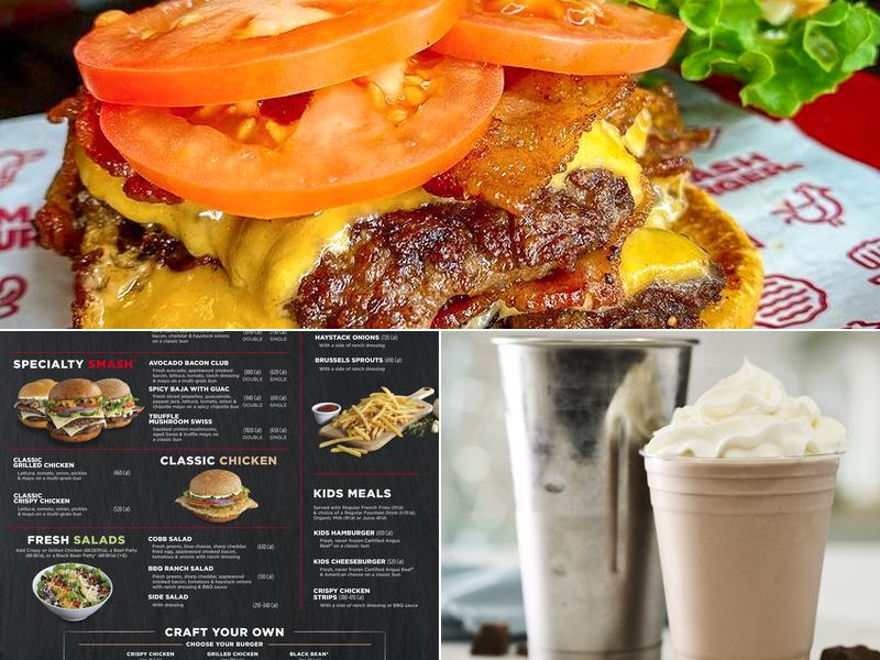 Smashburger Menu