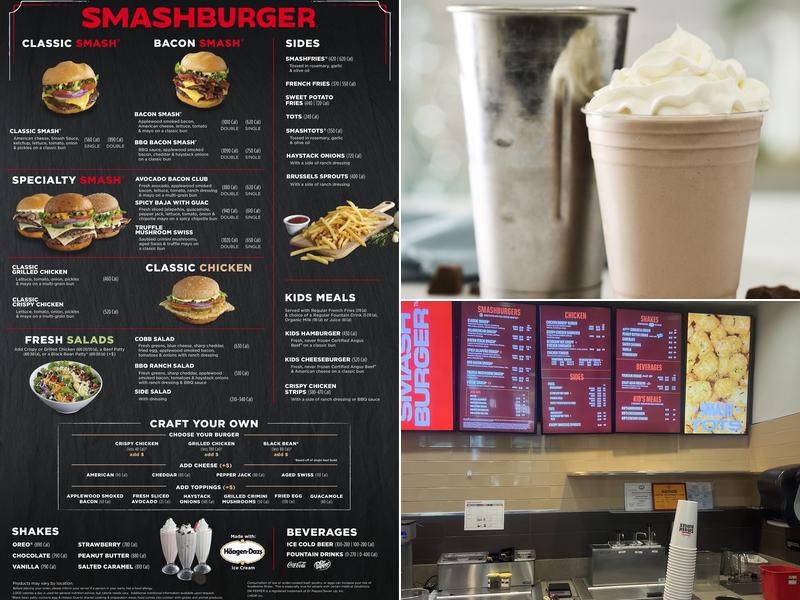 Smashburger Menu