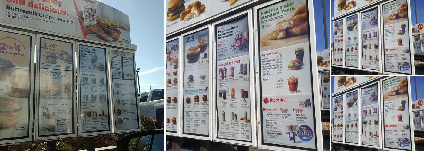 McDonald's Menu