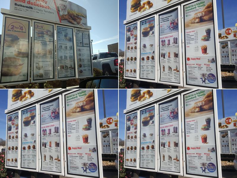 McDonald's Menu
