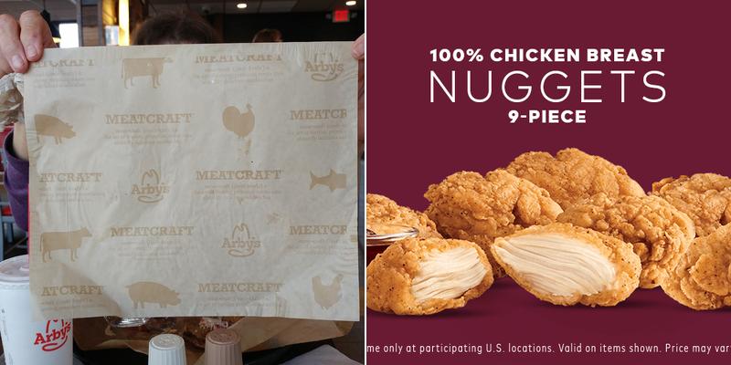 Arby's Menu