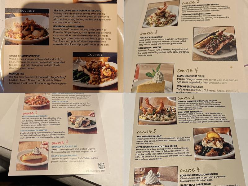 Bonefish Grill Menu
