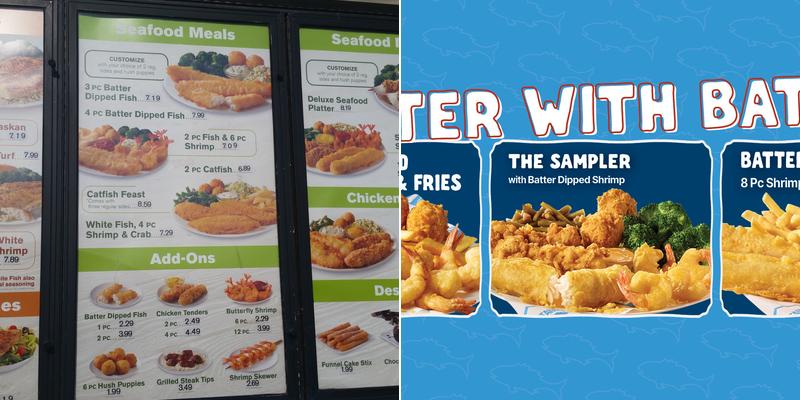 Captain D's Menu