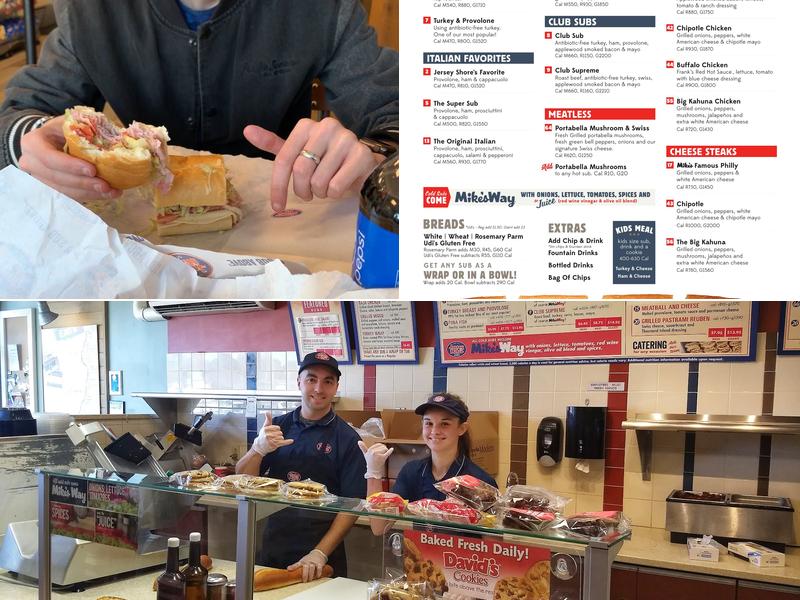 Jersey Mike's Subs Menu