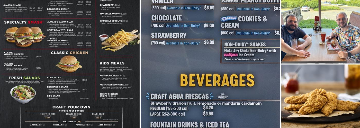 Smashburger Menu
