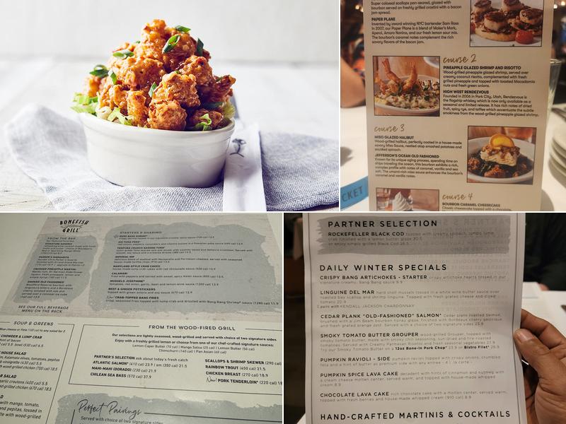 Bonefish Grill Menu