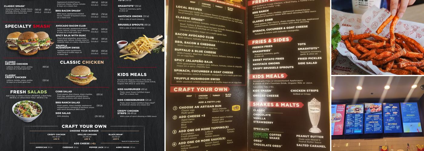 Smashburger Menu