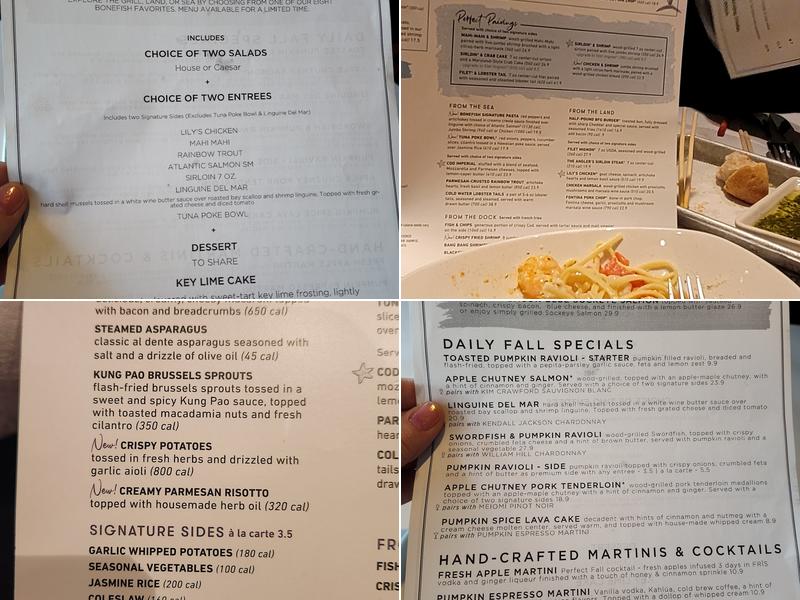 Bonefish Grill Menu