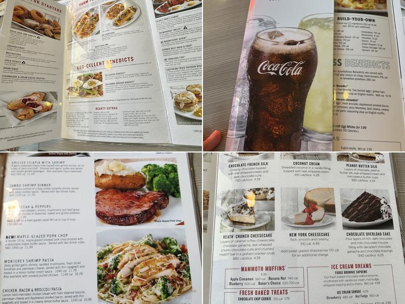 Perkins American Food Co. Menu