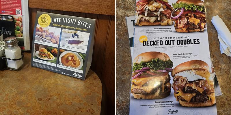 Perkins American Food Co. Menu