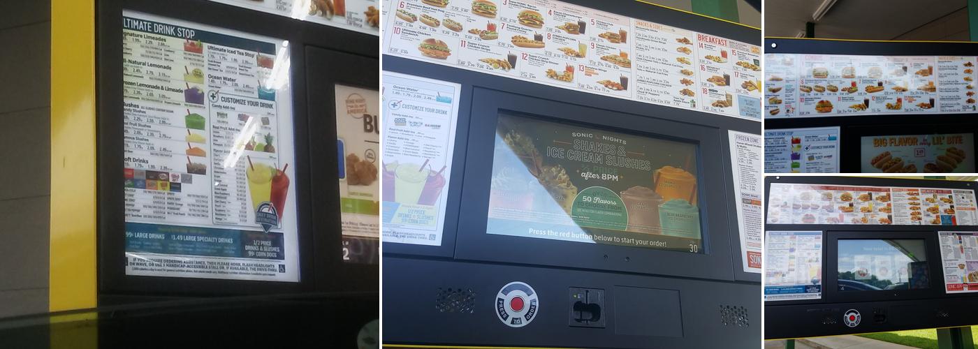 Sonic Drive-In Menu