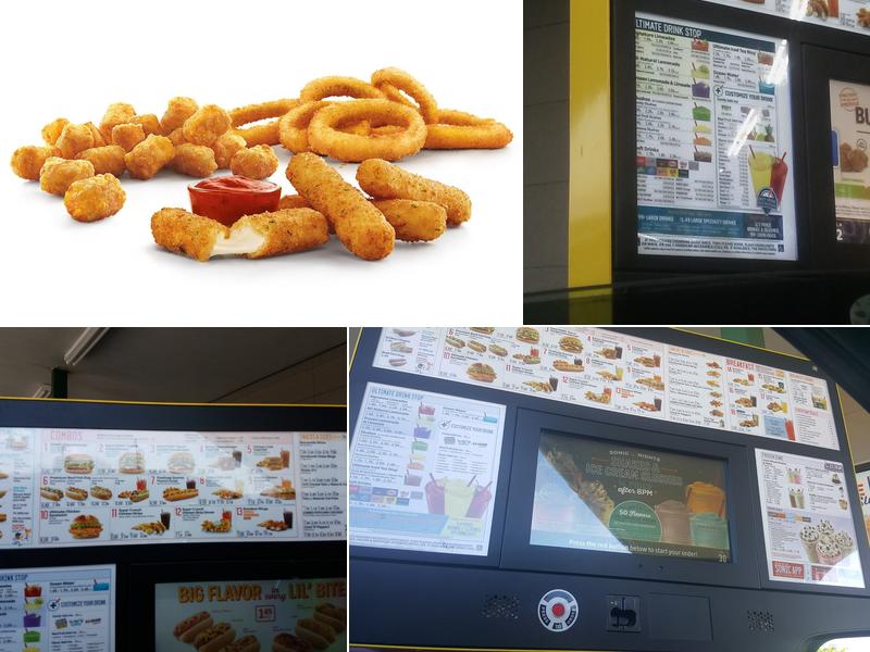 Sonic Drive-In Menu