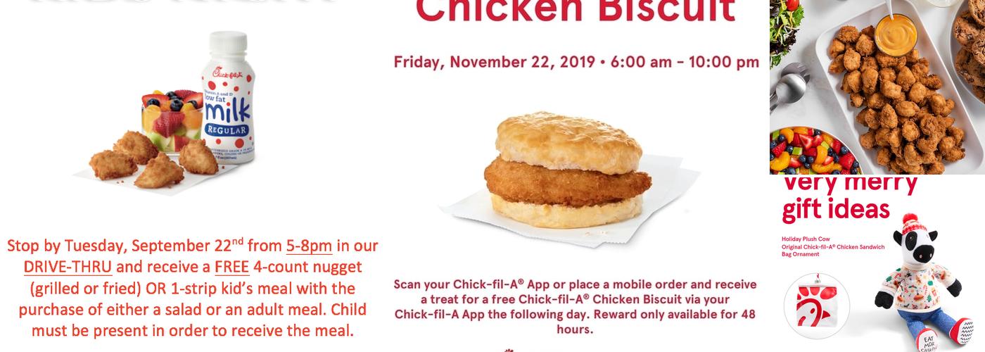 Chick-fil-A Menu